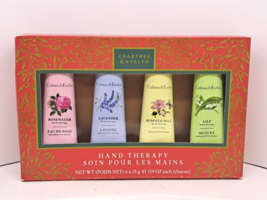 Crabtree &amp; Evelyn Hand Therapy Lotion Set of 4 0.9oz Each - $18.37