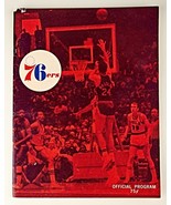 +1969-1970 NBA New York at Philadelphia  Official Program - $37.31 CAD