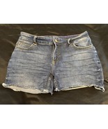 Wrangler Blue Jean Shorts Women’s Size 11 Cutoff Raw Hem Western  - $18.31