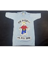 Vintage T-Shirt Mr. BILL Show &quot;Ooh Nooo!&quot; Saturday Night Live SNL Sz YOU... - £15.48 GBP