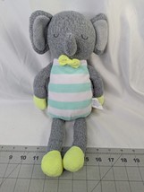 Target Cloud Island Elephant Gray Knit Plush 14 Inch 2017 Stuffed Animal Toy - $14.95