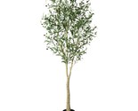 Artificial Olive Tree, 6Ft Fake Olive Plant In Pot, Tall Faux Plant,Pott... - $135.99
