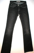 New Boot Cut Leg Jeans J brand Womens 24 Black Gray Ash Tall 25 X 34.5 318 USA  - £145.43 GBP