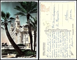 MONACO RPPC Postcard - Monte Carlo, The Casino &amp; Terraces M10 - £2.31 GBP