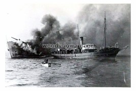 rs2955 - Western Front on Fire off Scilly 1911 with Lady of the Isles -print 6x4 - £2.19 GBP