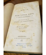 A Memoir of Hugh Lawson White Judge of the Supreme Court of Tennessee 1856 - £38.55 GBP