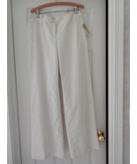 Michael Kors (NWT) Cream Ladies Slacks Size 8 (#2981) - $95.67 CAD