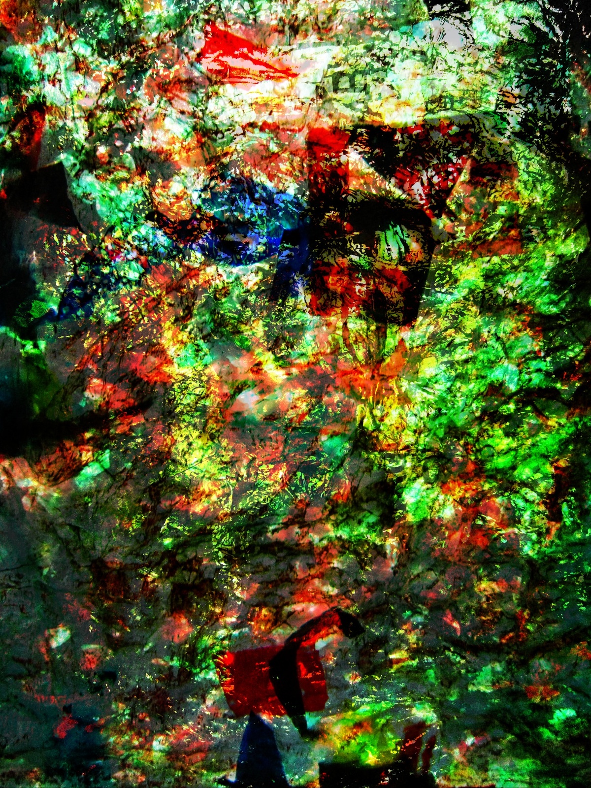 Deep dark green,Recycled plastic green abstract,Green texture wallpaper,Dark art Item image 2