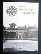 Vtg Pamphlet Home of Franklin D. Roosevelt National Historic Site Hyde P... - $14.99