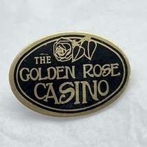 Golden Rose Casino Las Vegas Nevada Corporation Company Lapel Hat Pin - £4.66 GBP