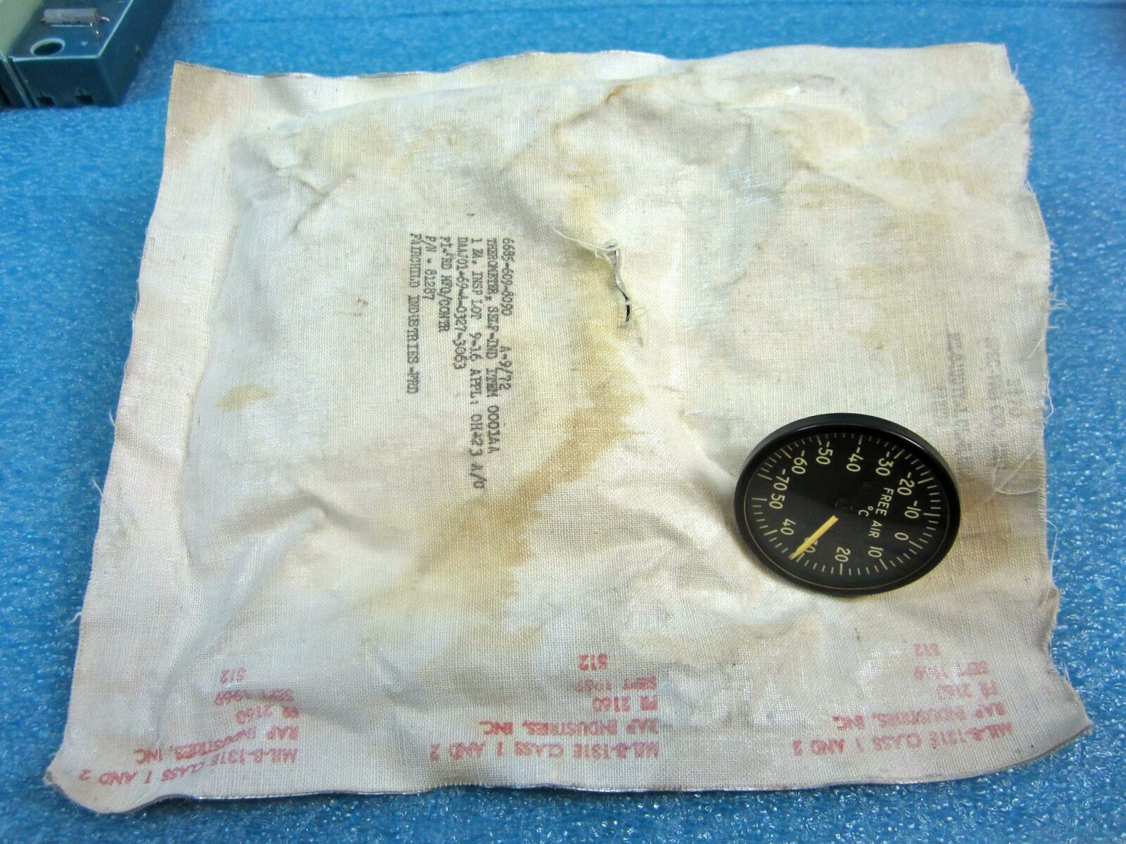 FAIRCHILD INDUSTRIES 81287 6685-609-8090 THERMOMETER, -70 to 50 DEG C - NEW - $35.27