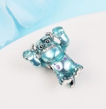 New Authentic S925 Monsters Sulley Disney Pixar Charm for Pandora Bracelet  - £9.48 GBP