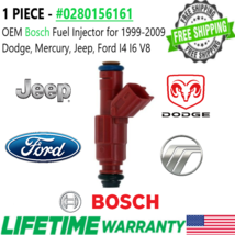 NEW OEM Bosch x1 Fuel Injector for 2006-2009 Mercury Milan 2.3L I4 #0280156161 - £60.13 GBP