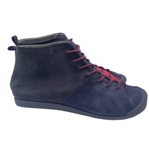 Keen East Side Booties Shoes Mid Leather Lace Up Pink Blue Womens 11 - £38.91 GBP