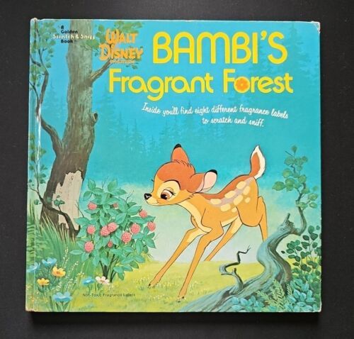 Bambi's Fragrant Forest (Golden Scratch Sniff Book) Walt Disney Productions 1975 - $49.49
