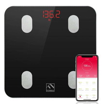 Body Composition Fat Monitor Scale Smart Digital Scale Bathroom Weight BMI Scale - £35.25 GBP
