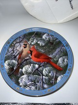 Danbury Mint Derk Hansen Fire in the Snow 1991 Plate No C6373 - $13.00