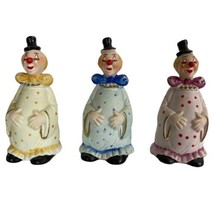 Vintage Ceramic Porcelain Clown Bell Figurine By APEX Nursery Decor  4.5&quot; inches - £22.98 GBP