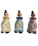 Vintage Ceramic Porcelain Clown Bell Figurine By APEX Nursery Decor  4.5... - £22.82 GBP