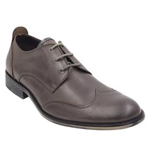 Joe&#39;s Men JD310D19 Wingtip Derby Oxfords Size US 8.5 Graphite Gray Brown... - £9.64 GBP