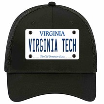 Virginia Tech Novelty Black Mesh License Plate Hat - £23.16 GBP