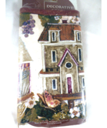 Susan Winget Birdhouse Wallpaper Border 15&#39; X 9.5&quot; scallopped edge made ... - $16.28 CAD