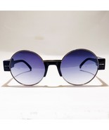 Italia Independent Brooke 0815 021 Sunglasses Women's Round Blue Frame Gradient - $2,810.88 MXN