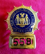 Vintage obsolete New York city transit police detective  - £216.24 GBP