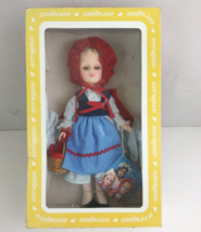 Vintage 1984 Effanbee 11&quot; Doll Little Red Riding Hood #1178 With Tags USA Made - £18.99 GBP