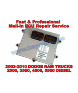 2003-2010 DODGE RAM TRUCKS 2500,3500 DIESEL ENGINE ECU,ECM, REPAIR SERVICE - $345.08 CAD