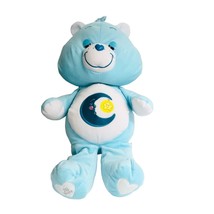 Care Bears Bedtime Bear 25 Year Anniversary 2007 26&quot; Plush Blue Stuffed ... - $60.11