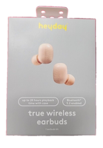 True Wireless Bluetooth Built In Microphone Earbuds - heyday Peach Cream... - $8.59