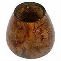 Mate Gourd Fired Decorated with Burned Design - 1 each,(Starwest Botanicals) - $17.91