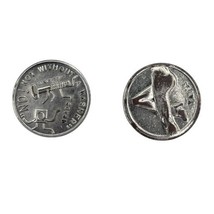 Vintage Sexy Naughty Heads Tails Coin Woman and Electrifying Nuts and Bolts - £13.84 GBP