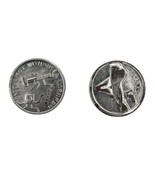 Vintage Sexy Naughty Heads Tails Coin Woman and Electrifying Nuts and Bolts - £13.56 GBP