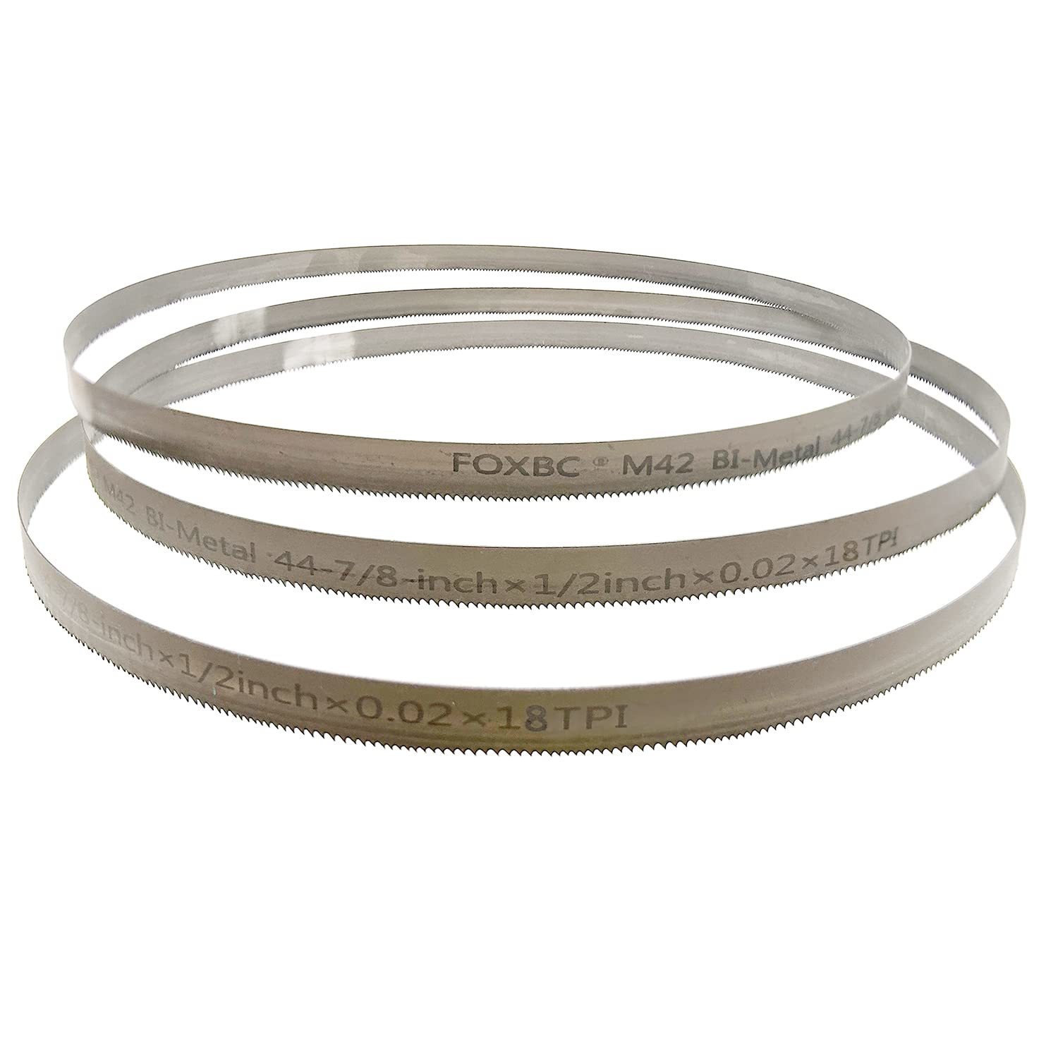 Foxbc 44-7/8-Inch Bandsaw Blades 18 Tpi, 44-7/8&quot; X 1/2&quot; X .020&quot; 18 Tpi,,... - $32.96