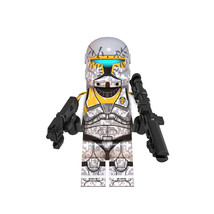 Star Wars Republic Commando Captain Gregor Minifigure Bricks Toys Gifts - £2.27 GBP