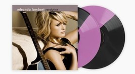 Miranda Lambert Revolution Vinyl New!! Limited PINK/MAUVE Black Lp!! White Liar - £32.75 GBP