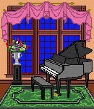 Pepita Needlepoint Canvas: Grand Piano, 10&quot; x 12&quot; - £67.65 GBP+