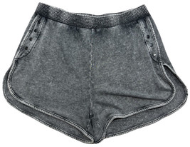 Guess Womens Mini Dark Wash Tracksuit Shorts Grey Size L Cotton Blend w ... - £11.76 GBP