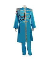 Men&#39;s Beatles Sgt. Pepper&#39;s Blue (Paul) Costume, Large - £492.15 GBP+