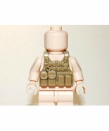 Gift Toys Tactical Vest Tan V2 For Custom Minifigure  - $2.33