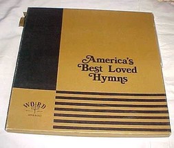 America&#39;s Best Loved Hymns (4 Record Box Set) Record Vinyl Album LP Burl Ives, V - £11.84 GBP