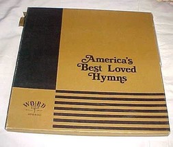 America&#39;s Best Loved Hymns (4 Record Box Set) Record Vinyl Album LP Burl... - $15.15