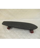 True Glide Flex Skateboard Black Plastic 1970s Frand Corp Made in USA - £91.15 GBP