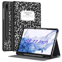 Case For Samsung Galaxy Tab S8 / Tab S7 11 Inch With S Pen Holder, Ultra Slim Pr - £33.72 GBP