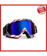 Adjustable Motocross Goggles for Men, Women &amp; Youth - Clear Lens Safety - $571.43 MXN