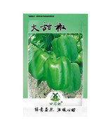 600 Seeds Capsicum Seeds Organic Green Bell Peppers Sweet Bell Pepper Ve... - $181.86 MXN