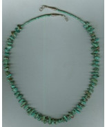 25 Inch Turquoise Nugget and Turquoise Heishi Necklace - $60.00