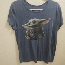Mandalorian Baby Yoda T-Shirt 2XL The Child Star Wars Graphic  Tshirt  - £14.00 GBP